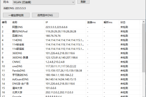 Windows DNS优选工具，DNS修复